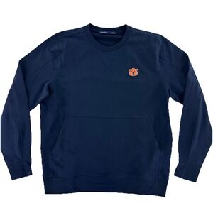 B. Draddy Auburn Tigers Crewneck Sweater Mens Large Navy Blue